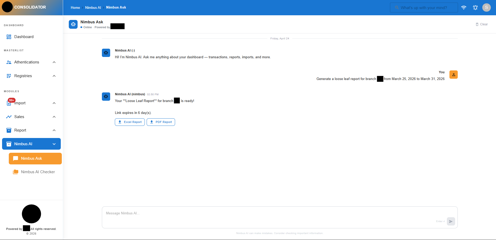 GIZMO Consolidator screenshot 18